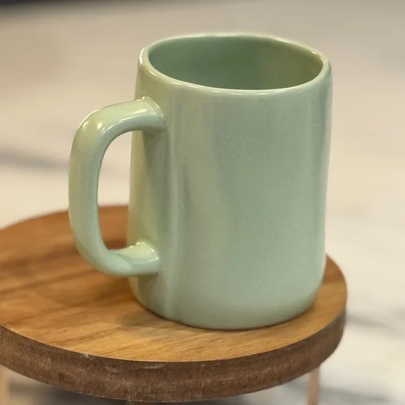 Rae Dunn Mug MOM TO BE Artisian Collection Green Pregnant Coffee Tea - Picture 3 of 5